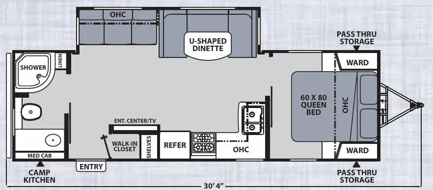 Coachmen Apex Ultra-Lite 265RBSS floor plan