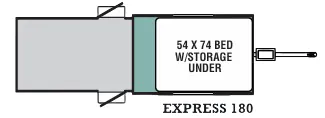 Forest River Viking Express 180 exterior