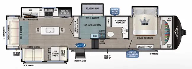 East to West Tandara 385MB floor plan