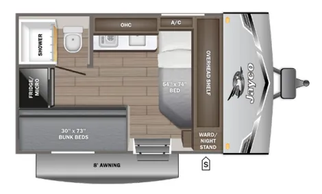 Jay Flight SLX 130BHW exterior