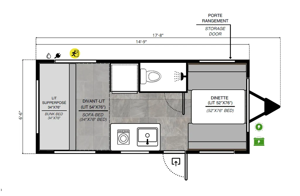 ProLite eEvasion BASE floor plan