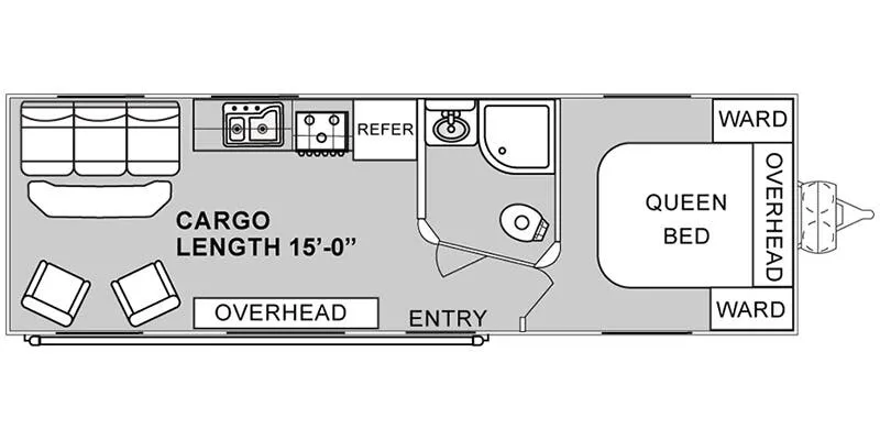 Genesis Supreme Rage'n R2515XL floor plan