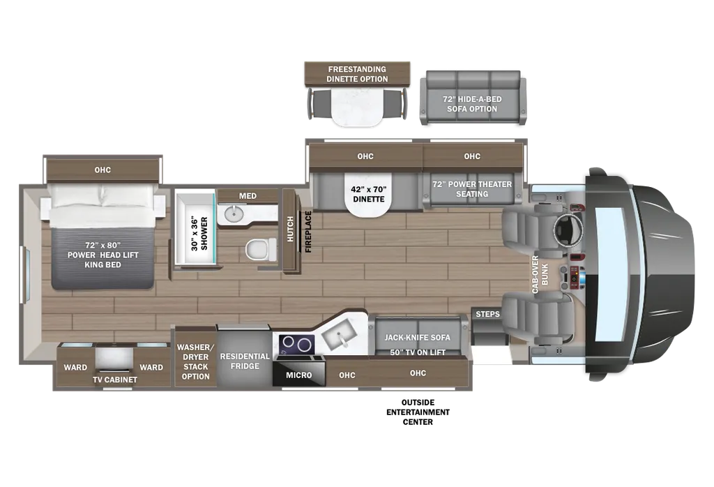 2026 Entegra Coach Accolade XL 37M floor plan