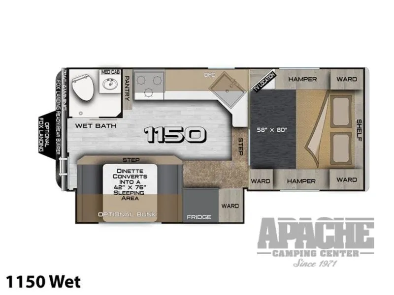 2023 Northwood Arctic Fox Camper 1150 - Photo 3