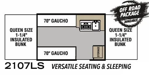 Forest River Viking LS 2107LS floor plan