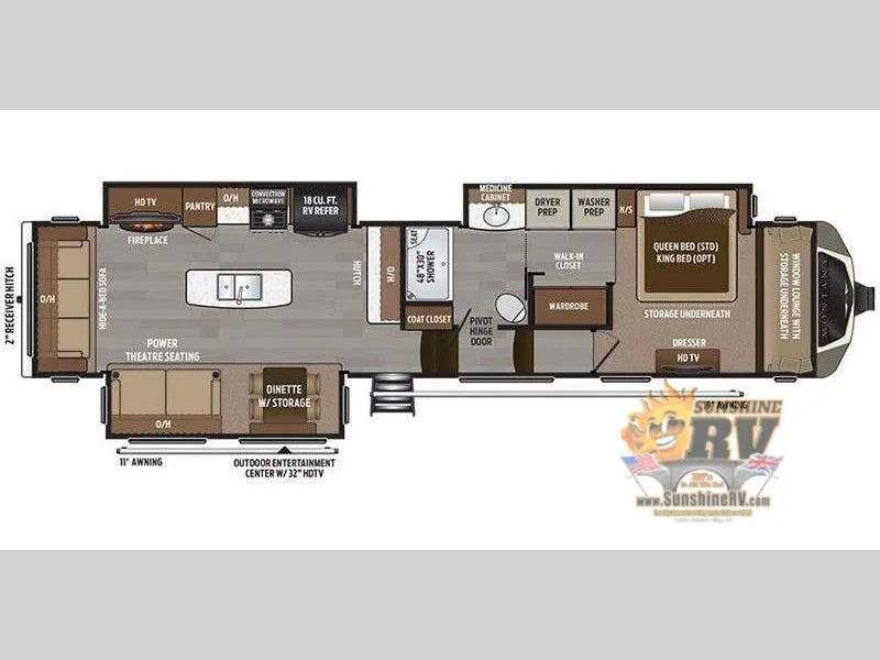 2018 Keystone RV Montana 3810MS - Photo 2