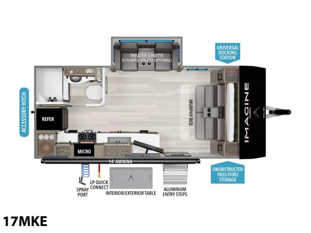 2026 Grand Design Imagine XLS 17MKE - Photo 3