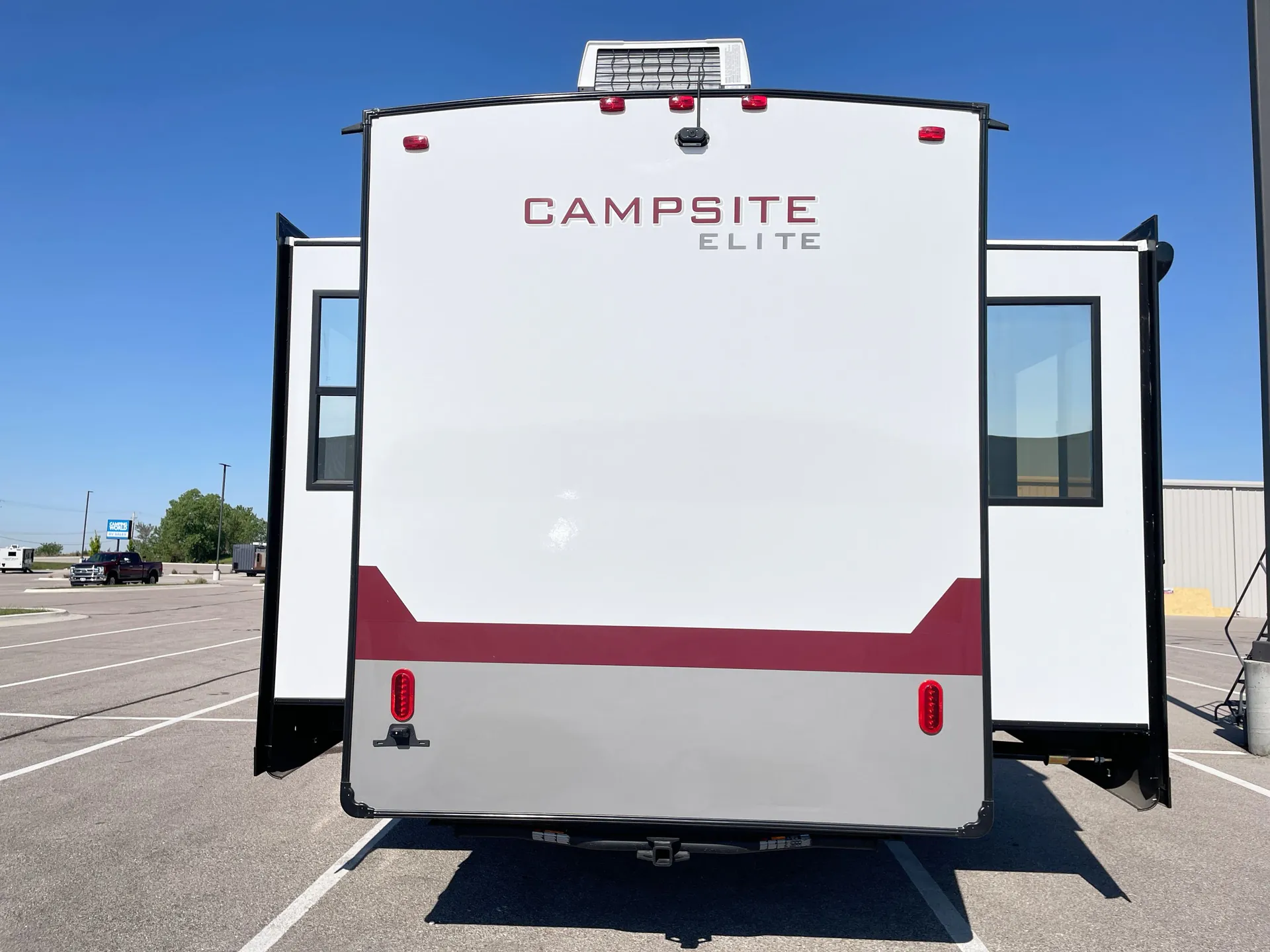 2026 Forest River Campsite Elite 36AK — backside