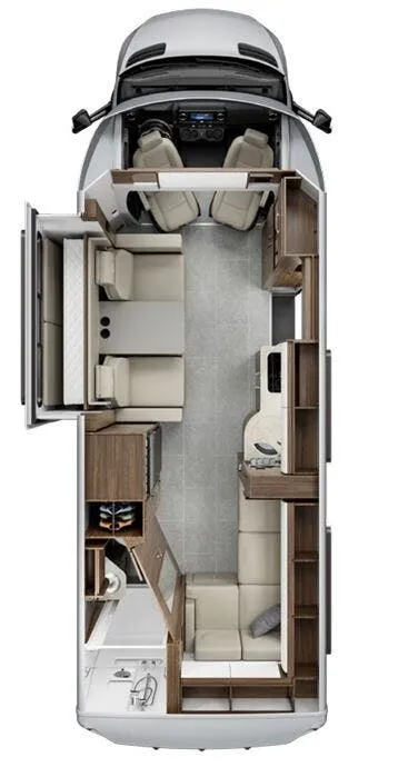 Leisure Travel Unity U24FX floor plan