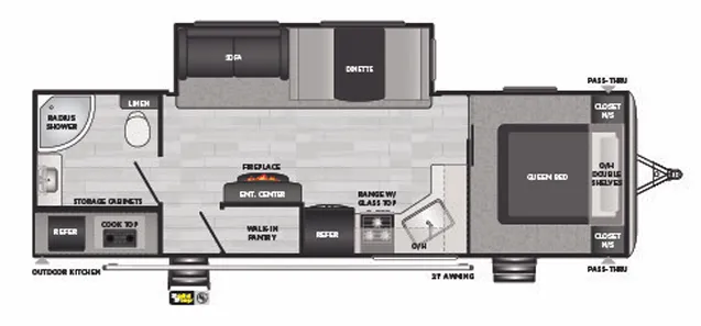 Keystone Springdale 274RB floor plan