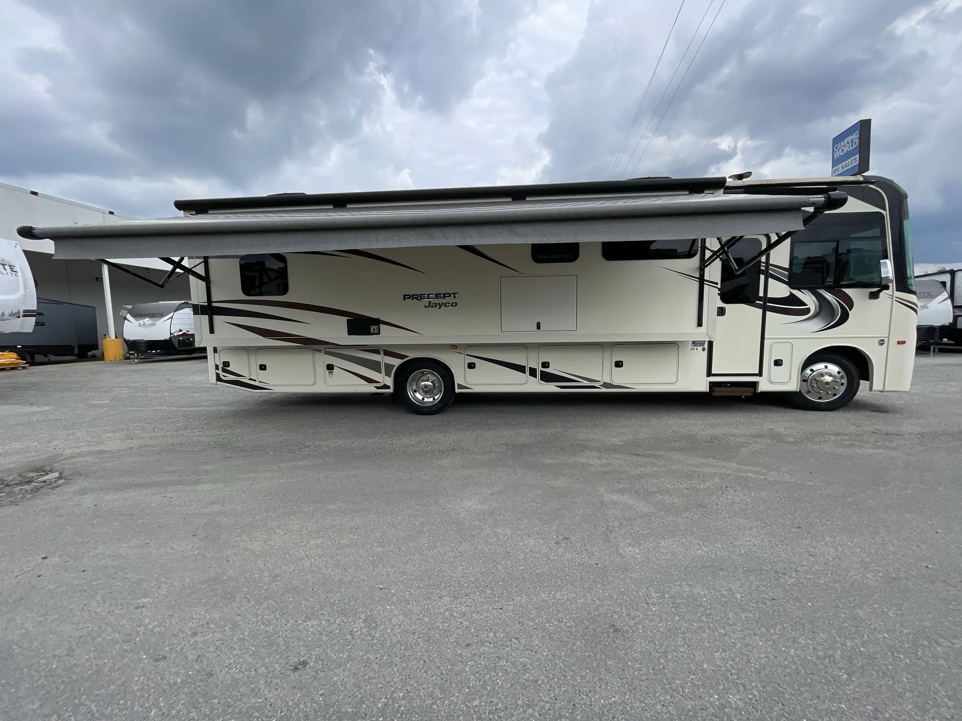 2020 Jayco Precept 34G — campside
