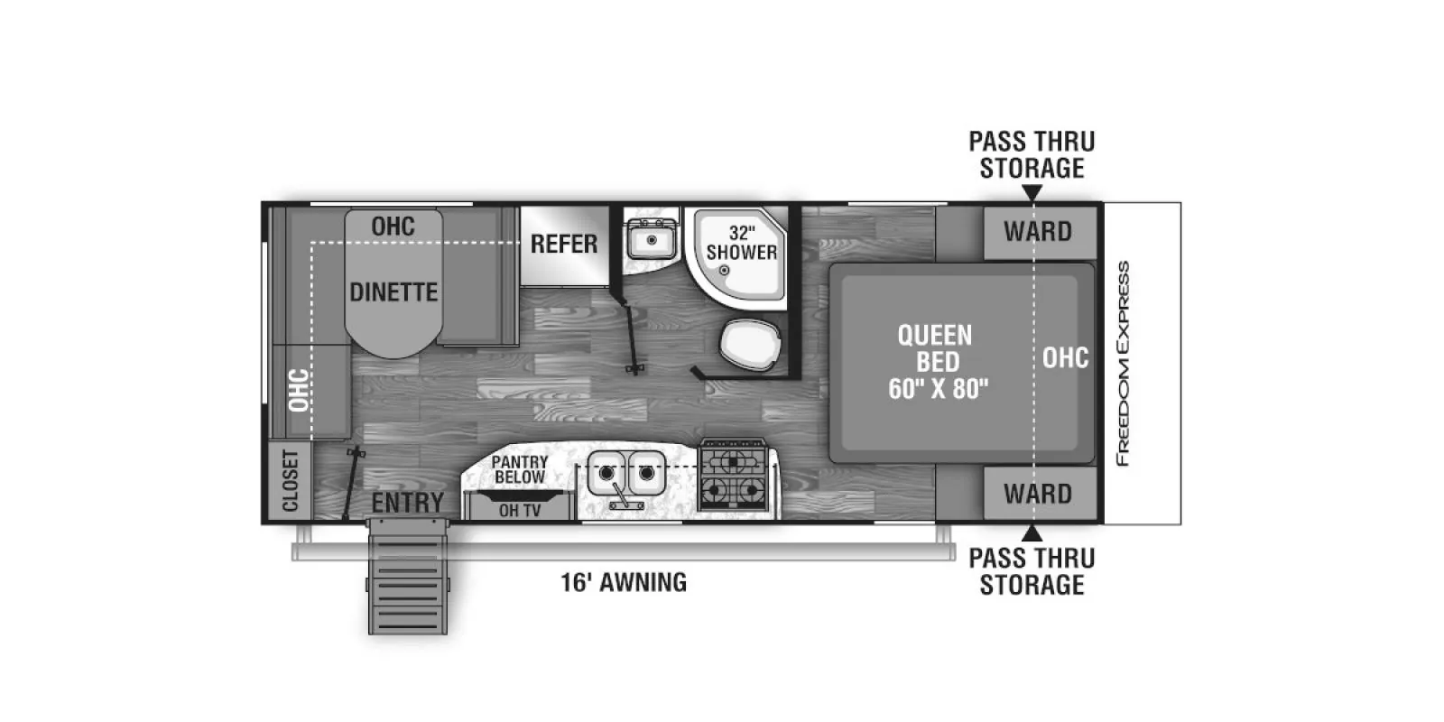 2022 Coachmen Freedom Express Select 20SE - Photo 3