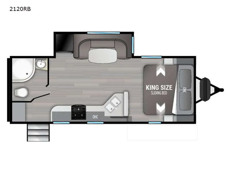 2021 Cruiser RV MPG MPG 2120RB — Floor plan