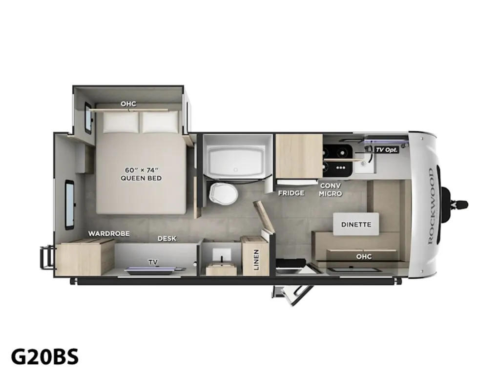 2026 Forest River Rockwood Geo Pro G20BS - Photo 3