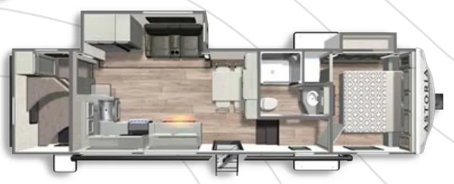 Dutchmen Astoria 2943BHF floor plan