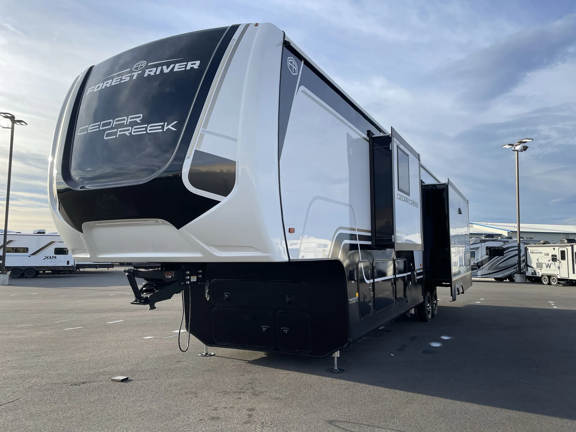 2026 Forest River Cedar Creek 383FB — off campside