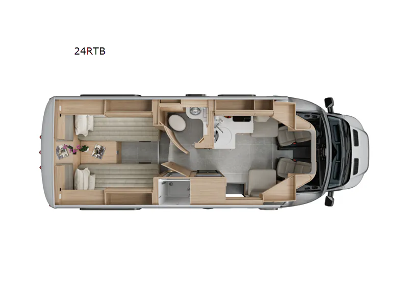2027 Leisure Travel Wonder W24RTB - Floor plan