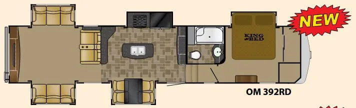 Heartland Oakmont 392RD floor plan