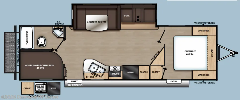 2021 Coachmen Catalina Legacy Edition 263BHSCK - Photo 3