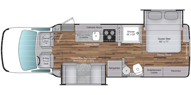 Coach House Platinum IV 272 FD floor plan