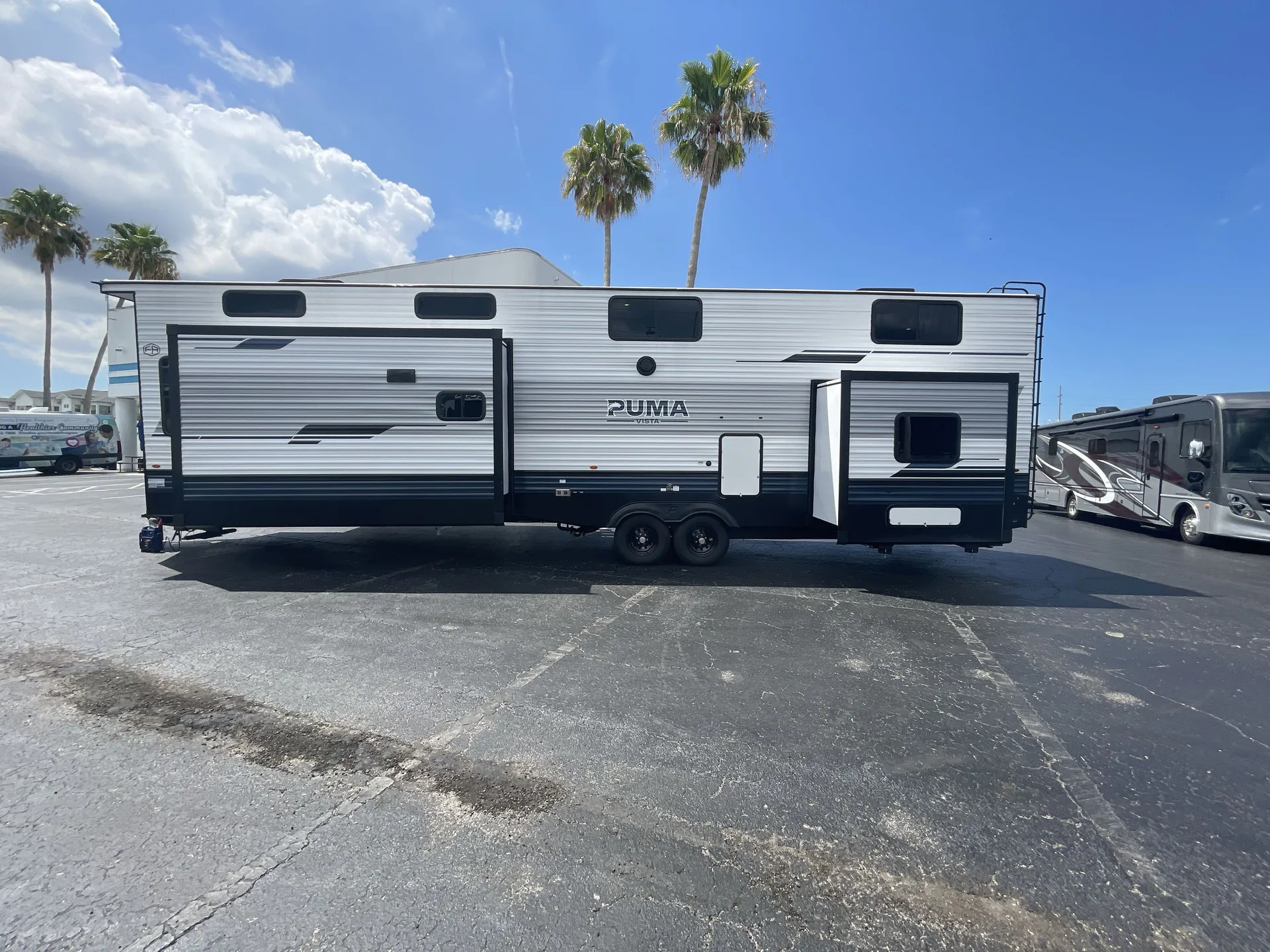 2027 Forest River Puma Vista 402LFT — off campside