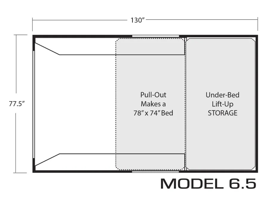 Soaring Eagle OV-X 6.5 floor plan