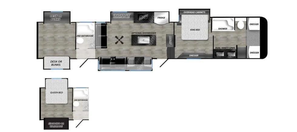 Luxe Elite 46TB floor plan