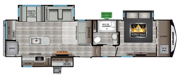 CrossRoads Cruiser 3311RD floor plan