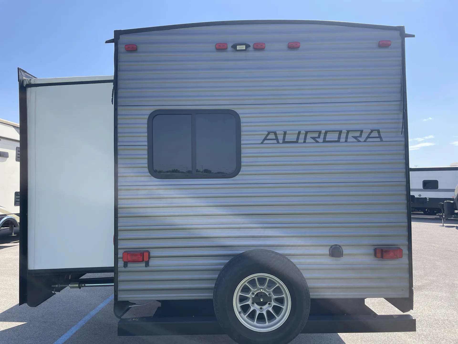 2023 Forest River Aurora 34BHTS — backside