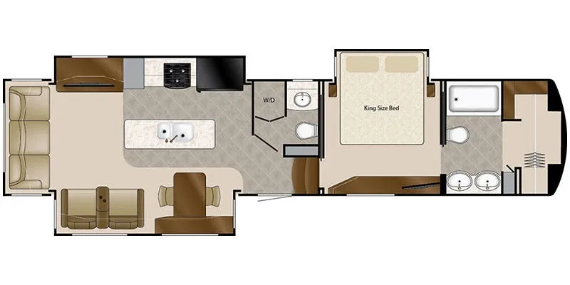 DRV Elite Suites 39DBRS3 floor plan