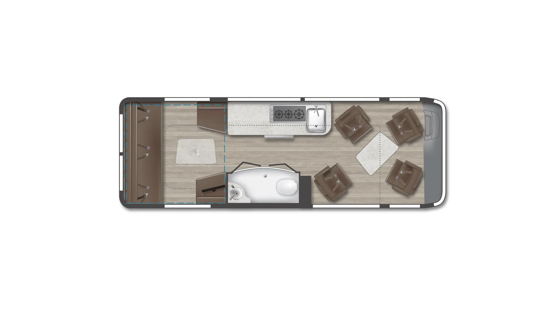 Winnebago Era 70X floor plan
