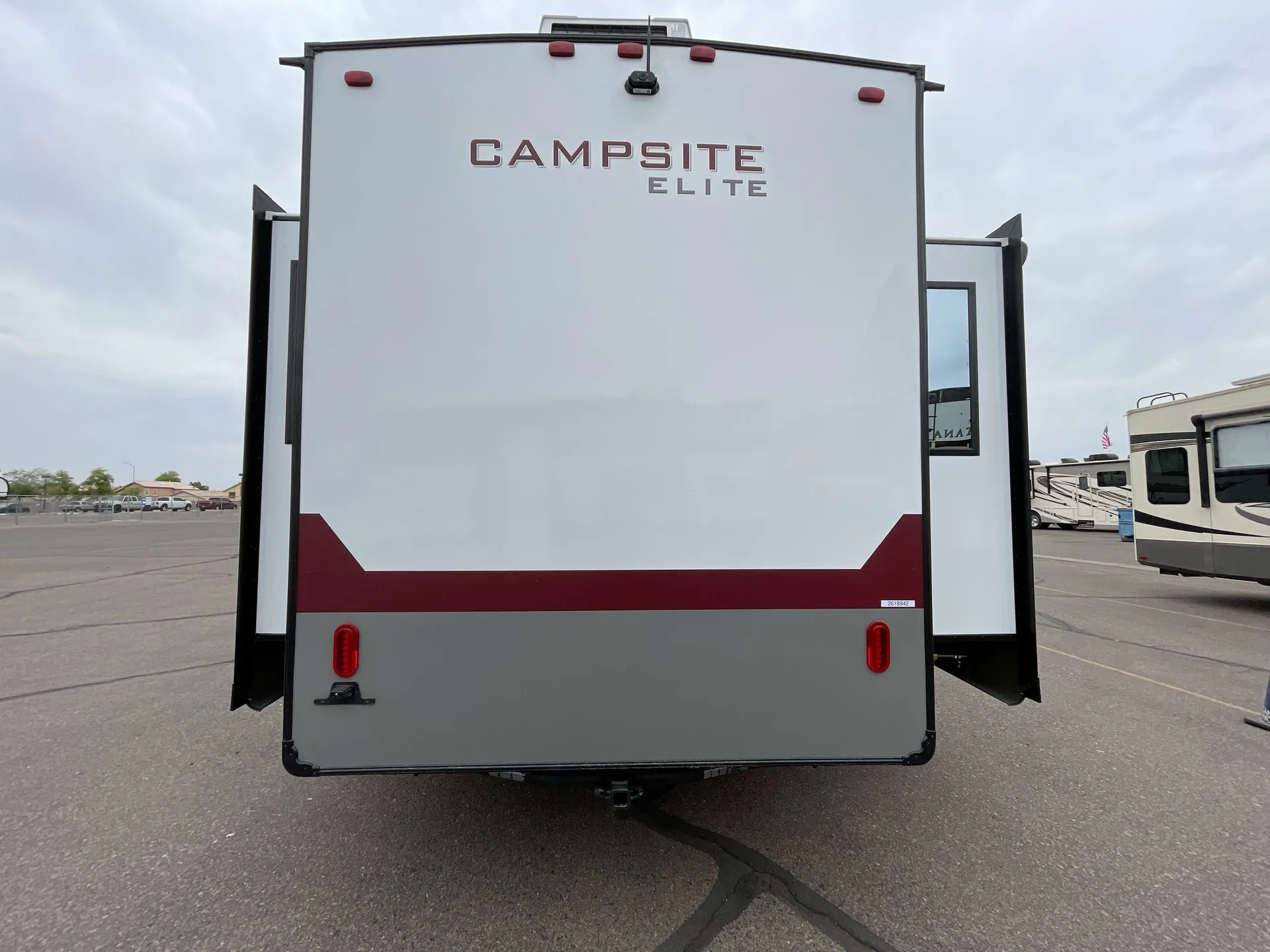 2026 Forest River Campsite Elite 36AK — backside