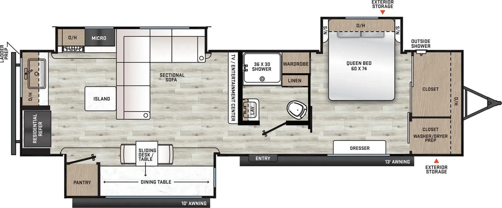 2025 Coachmen Catalina Legacy Edition 323MAZE - Floor plan