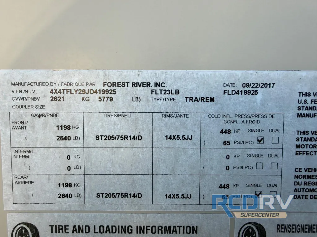 2018 Forest River Flagstaff Micro Lite 23LB, Photos photo 24
