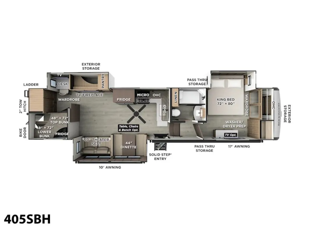 2026 Forest River Rockwood Signature 405SBH - Photo 3
