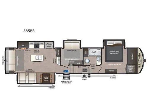 2020 Keystone Montana High Country 385BR, Photos photo 2