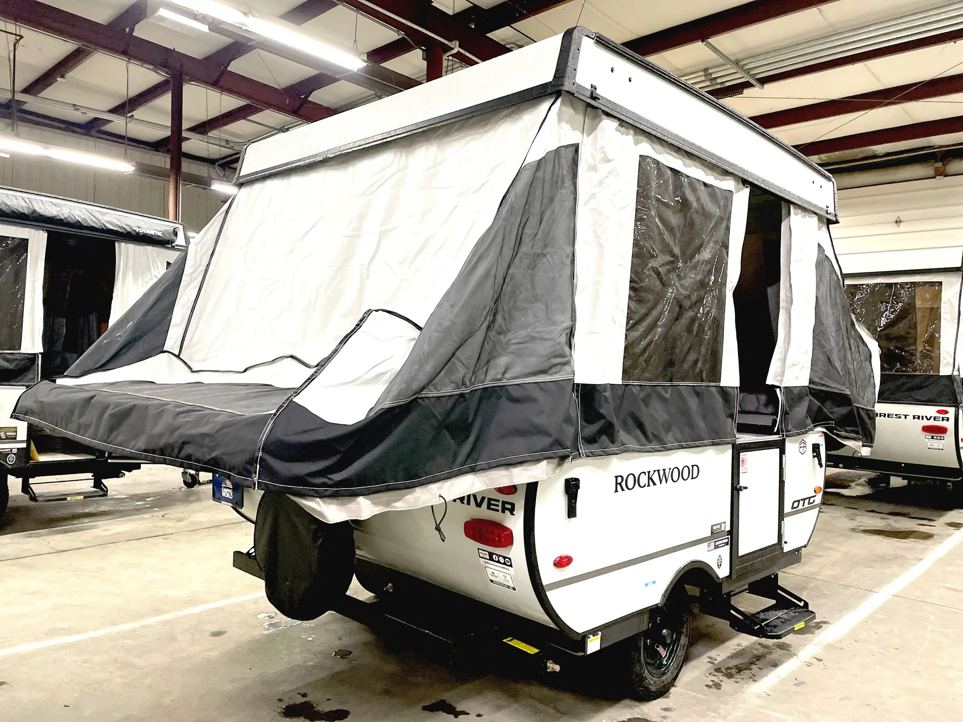 2026 Forest River Rockwood Off The Ground 16OTG — campside