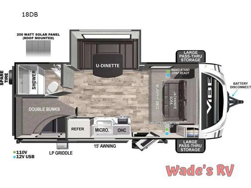 2026 Forest River Vibe 18DB - Photo 2