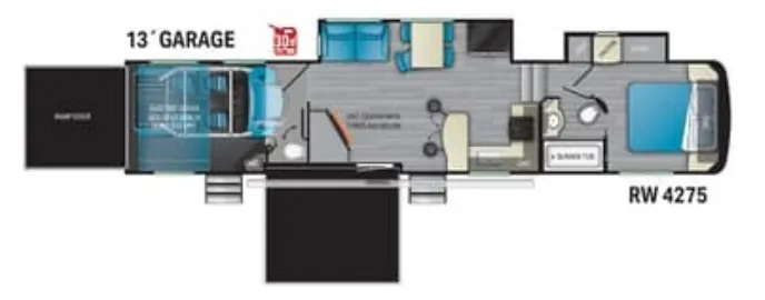Heartland Road Warrior 4275 floor plan
