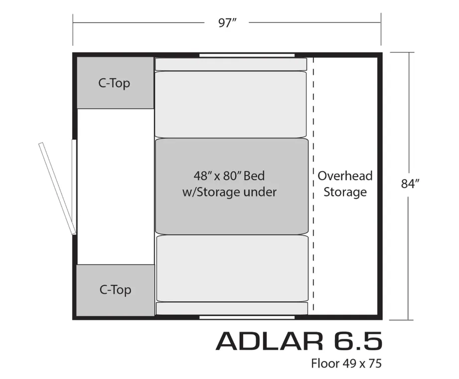 2026 Soaring Eagle ADLAR 6.5 floor plan