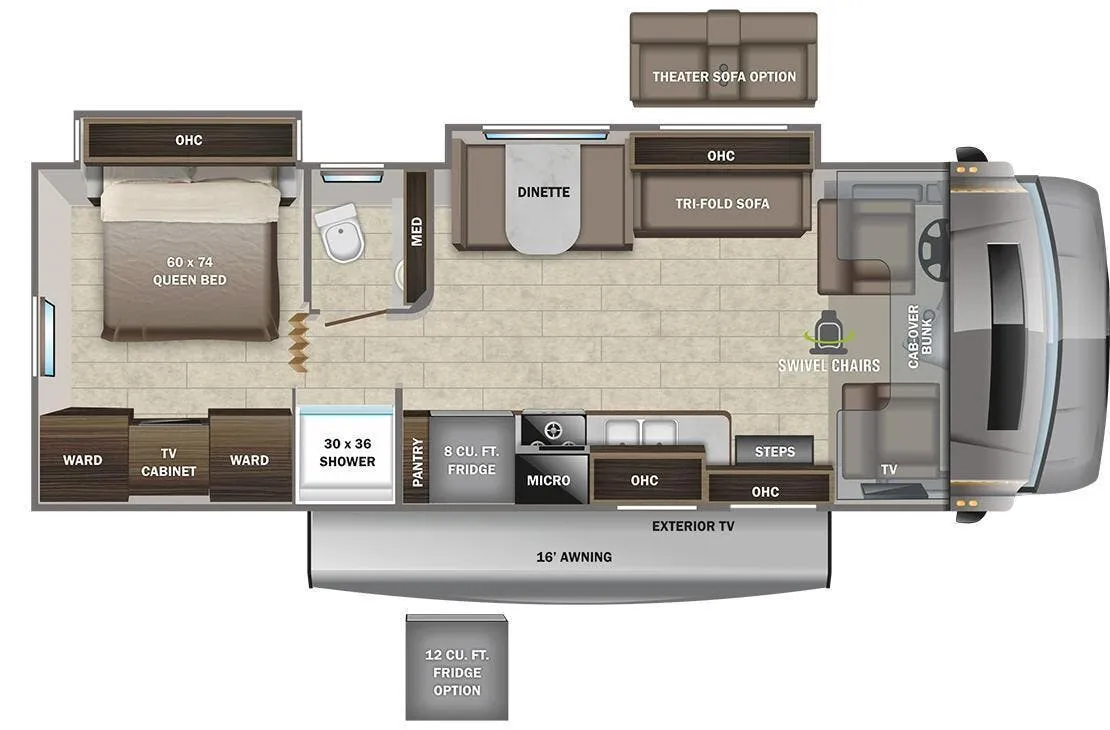 Entegra Coach Esteem 29V floor plan