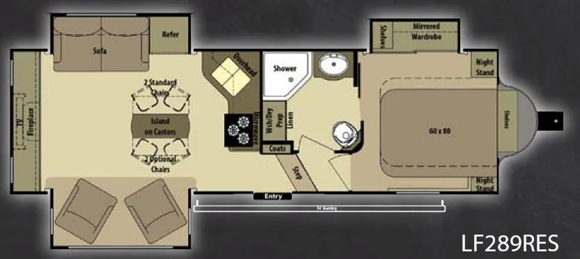 Highland Ridge Open Range Light LF289RES floor plan