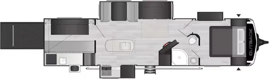 Keystone Outback 335CG floor plan