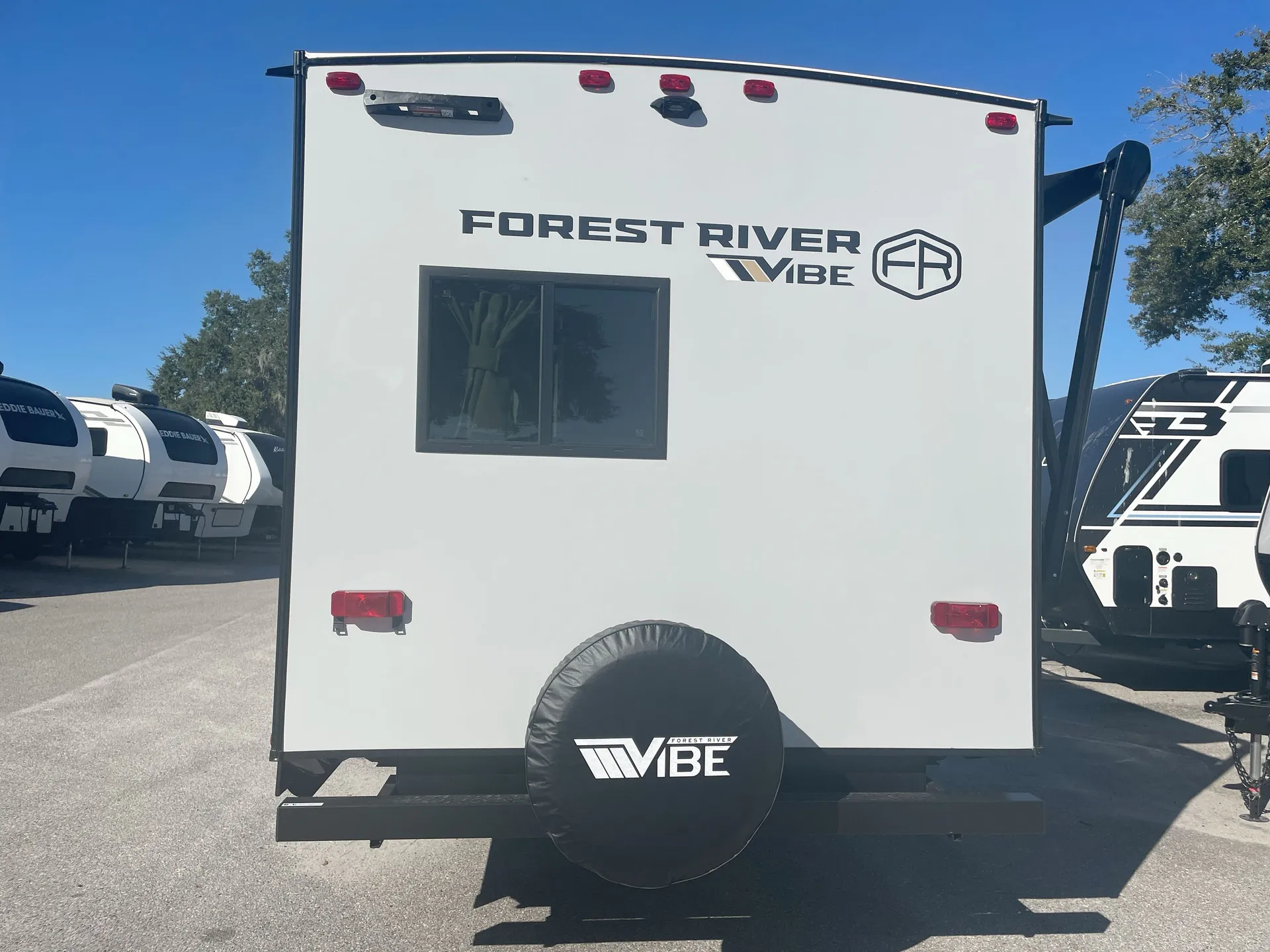 2026 Forest River Vibe 3400BH — backside