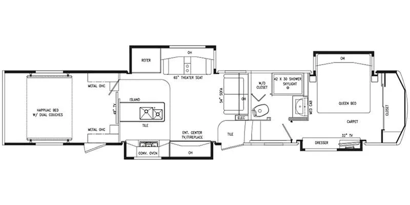 DRV Full House MX450 floor plan