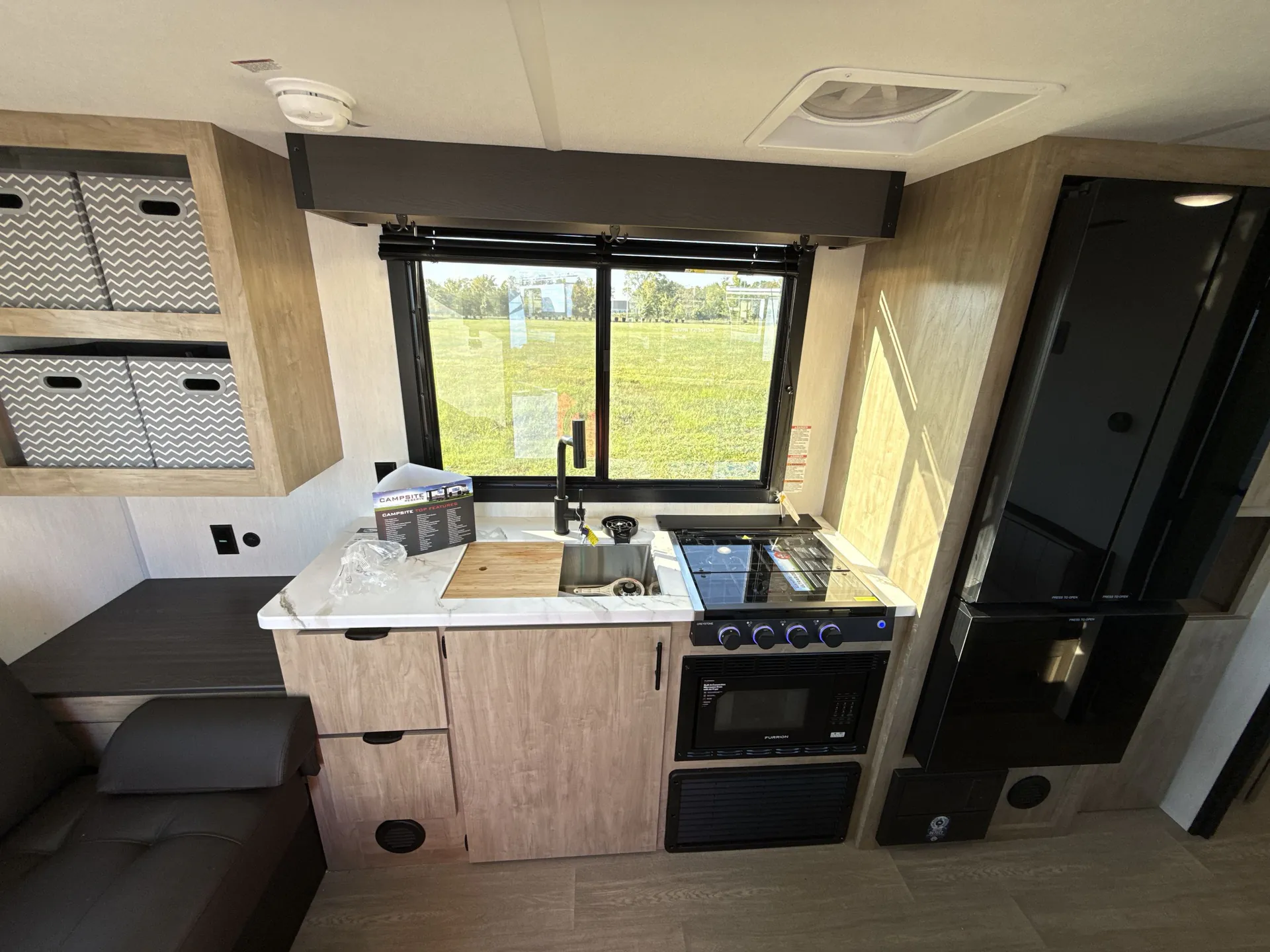 2026 Forest River Campsite Reserve 23SF — living area main