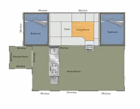 Black Series Classic Double BASE floor plan