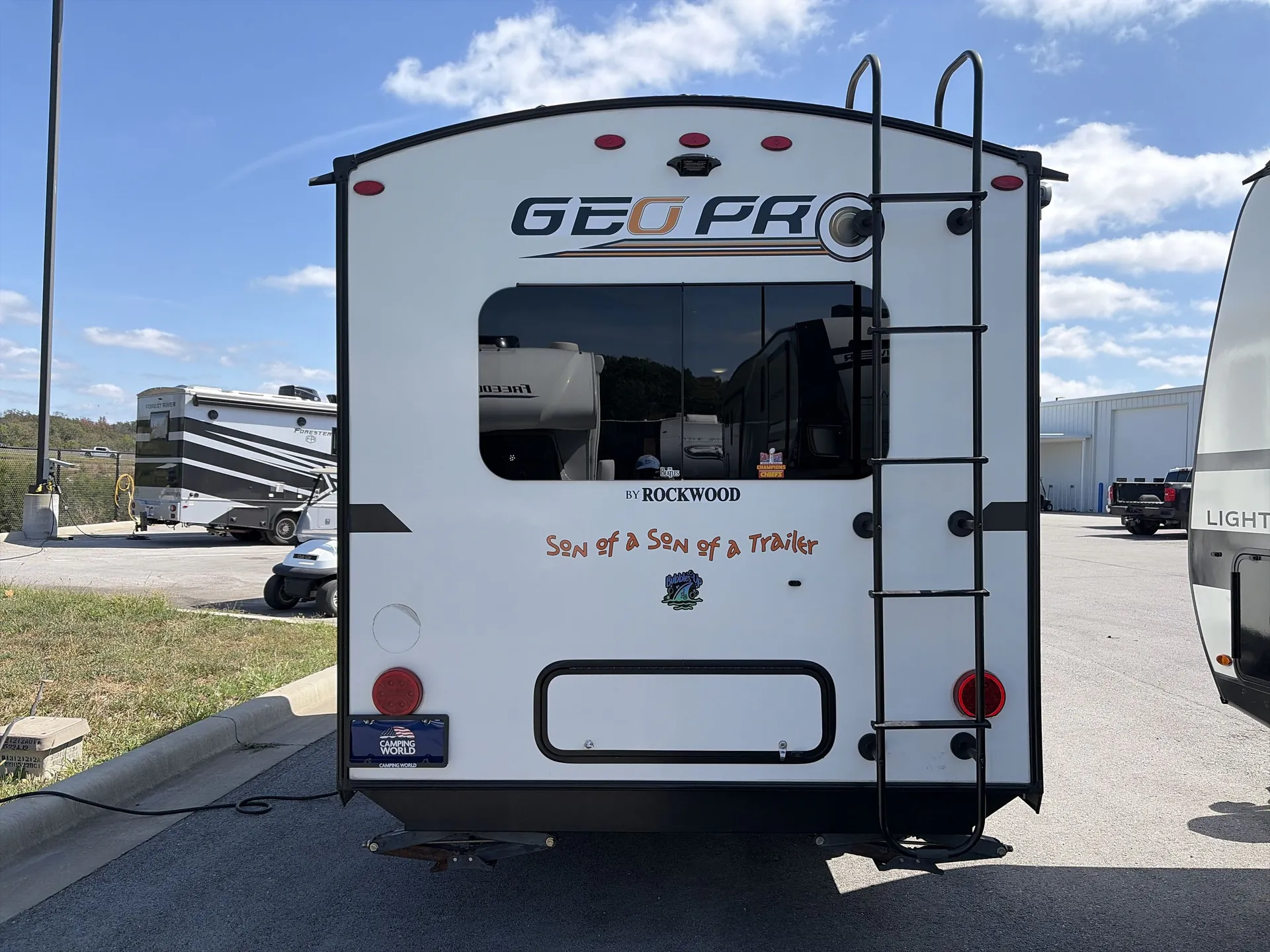 2020 Forest River Rockwood Geo-Pro 15TB — backside