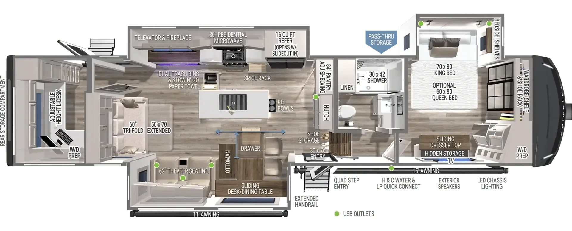 2026 Brinkley Model Z 3515 - Floor plan