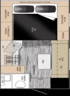 Travel Lite Up Country 900U floor plan